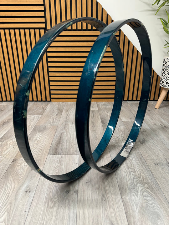 Pearl Session Series Bass Drum 20” Wooden Hoops Rims Hardware #OM31