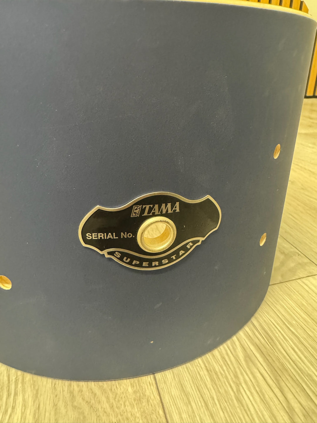 TAMA Superstar Hyperdrive Tom Drum Shell 10”x6.5” Bare Wood Project #JS55