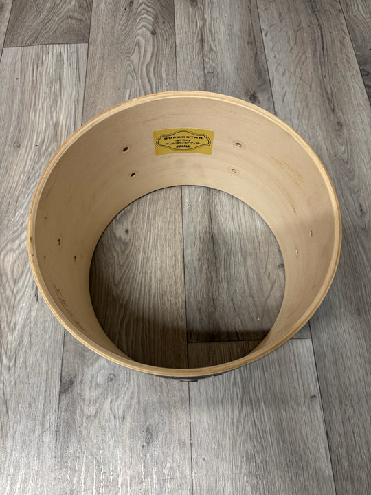 TAMA Superstar Hyperdrive Tom Drum Shell 10”x6.5” Bare Wood Project #JS55