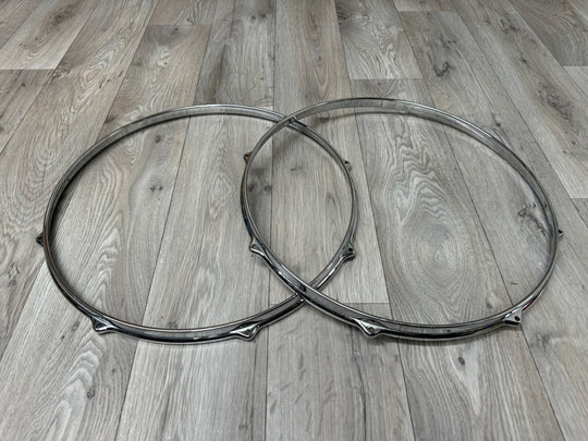 Vintage Premier Die-Cast Tom Drum 16" 8-Lug Hoops #OM38