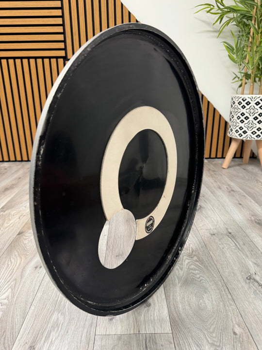 Aqaurian Resonant Bass 20" Drum Head / Black #OM39