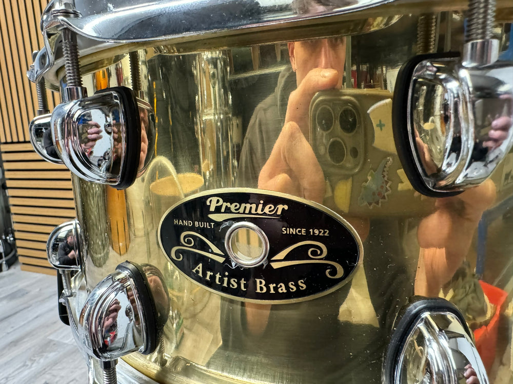 Premier Artist Brass Snare Drum 14” x 6” / 10-Lug #WA40