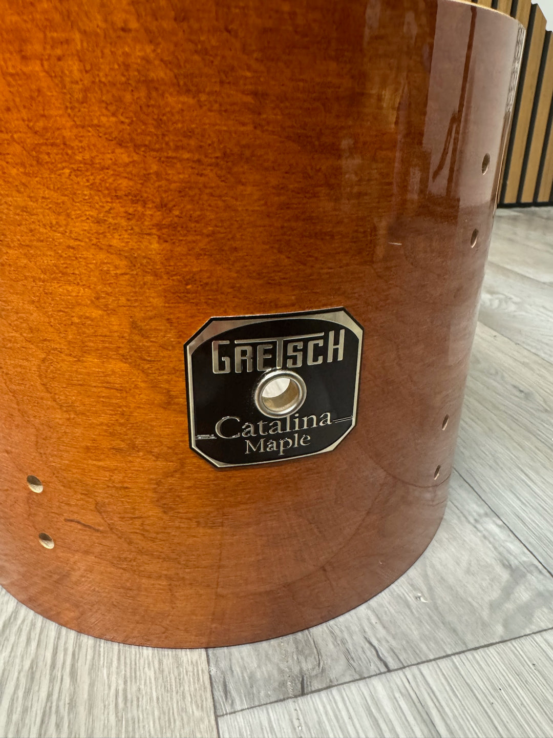 Tamburo Ash Series 10”x9” Tom Drum Shell Bare Wood #CK26