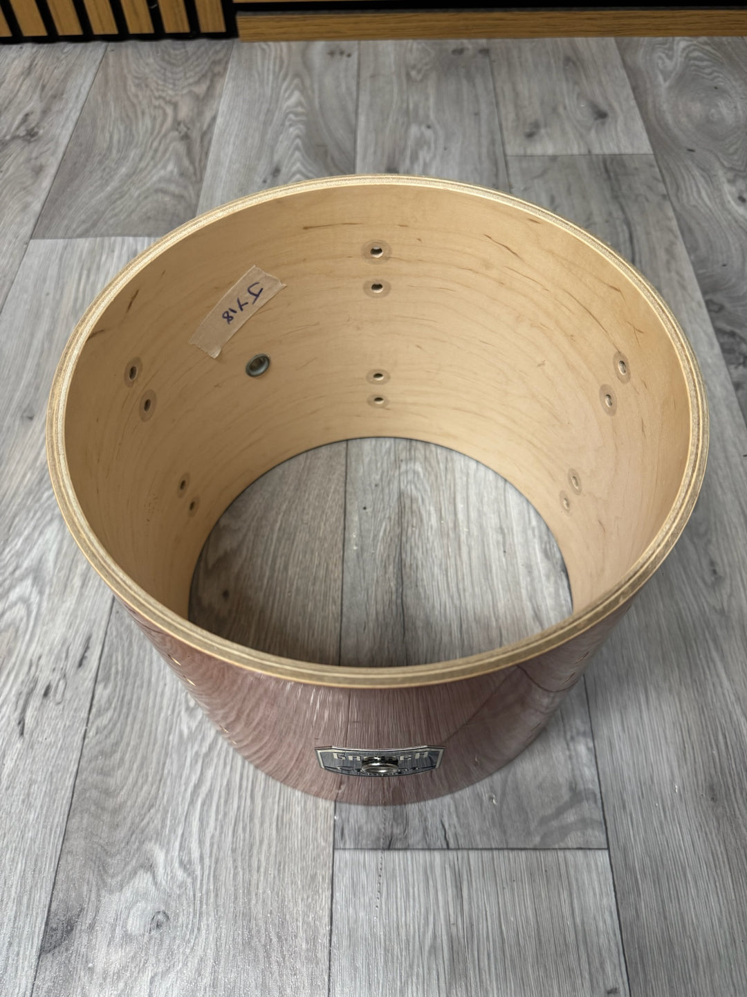 Gretsch Catalina Maple Tom Drum Shell 10”x8” Bare Wood Project #JY18