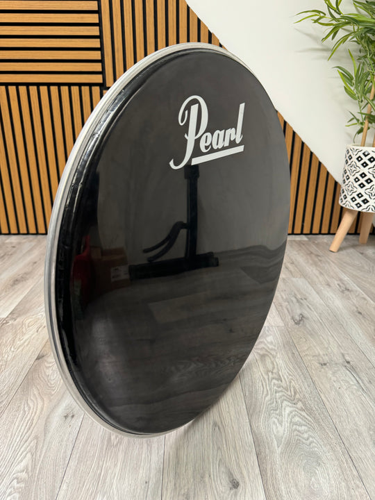 Pearl Resonant Bass 22" Drum Head / Black #OM41