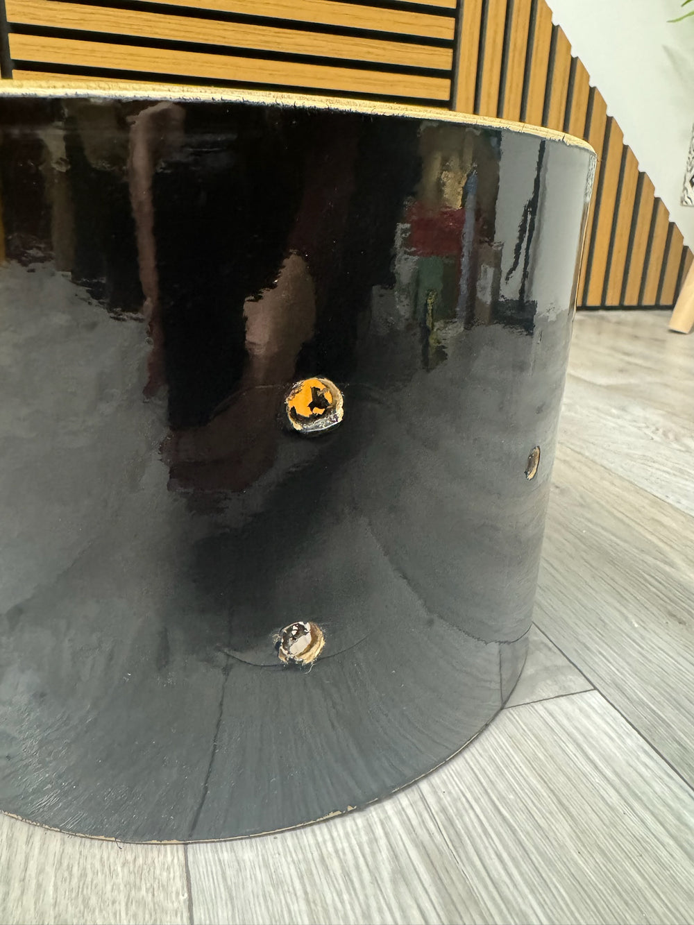 Black Tom Drum Shell 10”x7” Bare Wood Project #MA138