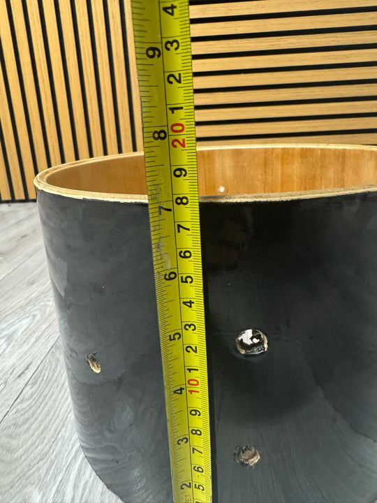 Black Tom Drum Shell 10”x7” Bare Wood Project #MA138