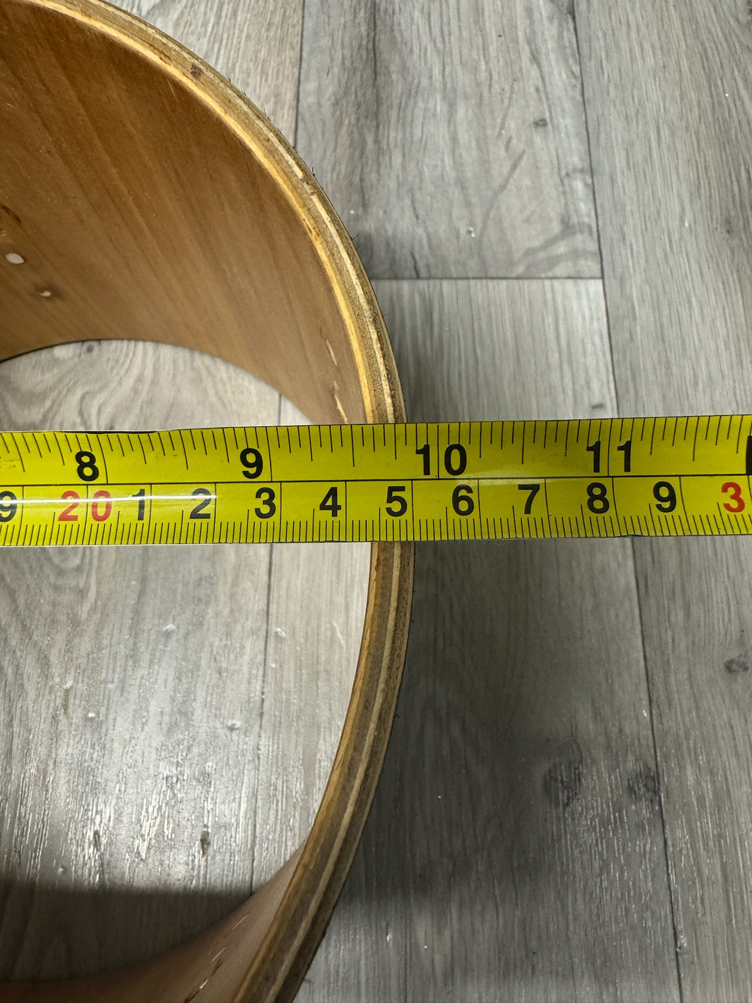 Black Tom Drum Shell 10”x7” Bare Wood Project #MA138