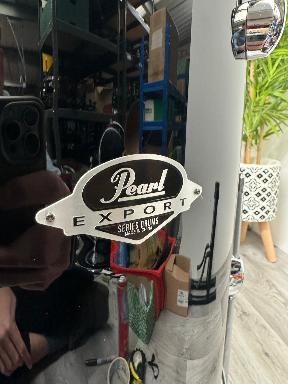 Pearl Export EXX 16” x 16” Floor Tom Drum / Black #OM43