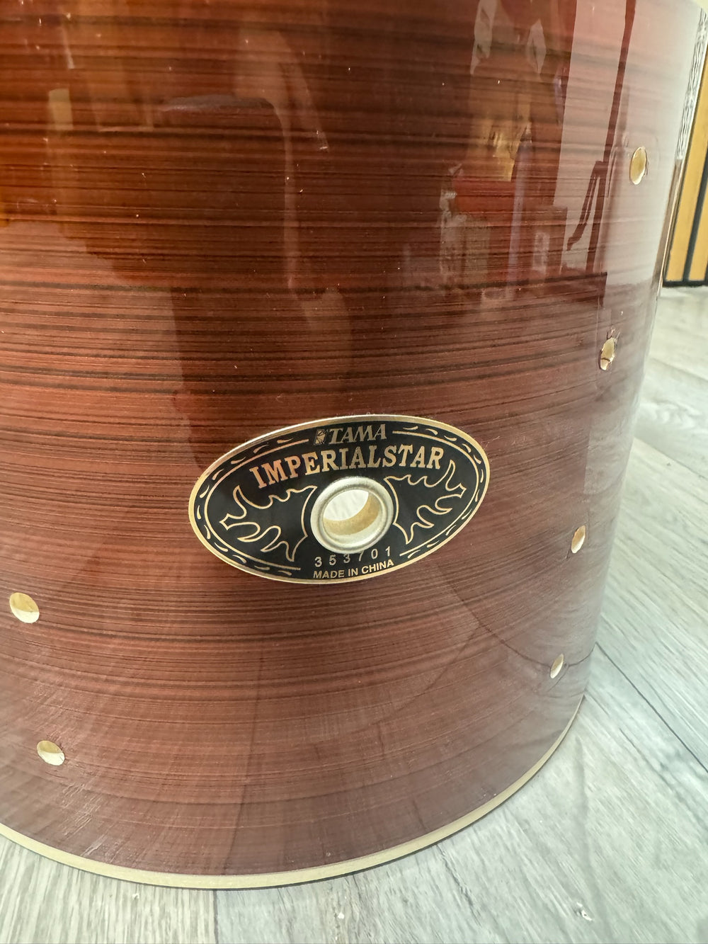 TAMA Silverstar Tom Drum Shell 10”x8” Bare Wood Project #OI51