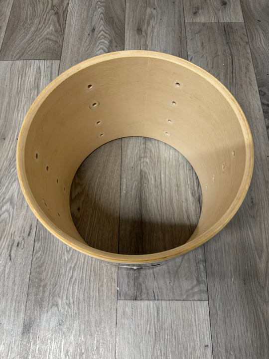 TAMA Silverstar Tom Drum Shell 10”x8” Bare Wood Project #OI51