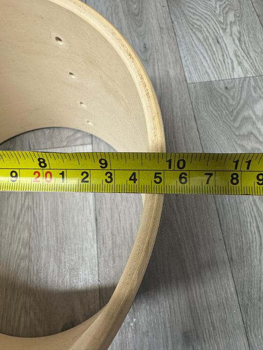 TAMA Silverstar Tom Drum Shell 10”x8” Bare Wood Project #OI51