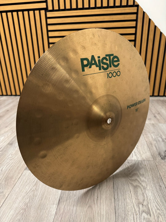 Paiste 1000 Power Crash 16”/40cm Cymbal / Accessory #WG35