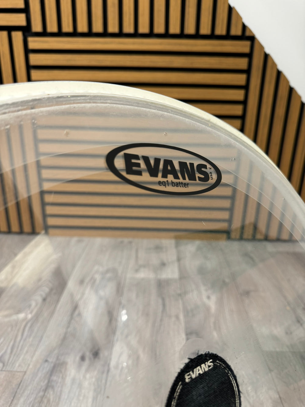 EVANS EQ1 Clear Batter Bass 20" Drum Head #WA60