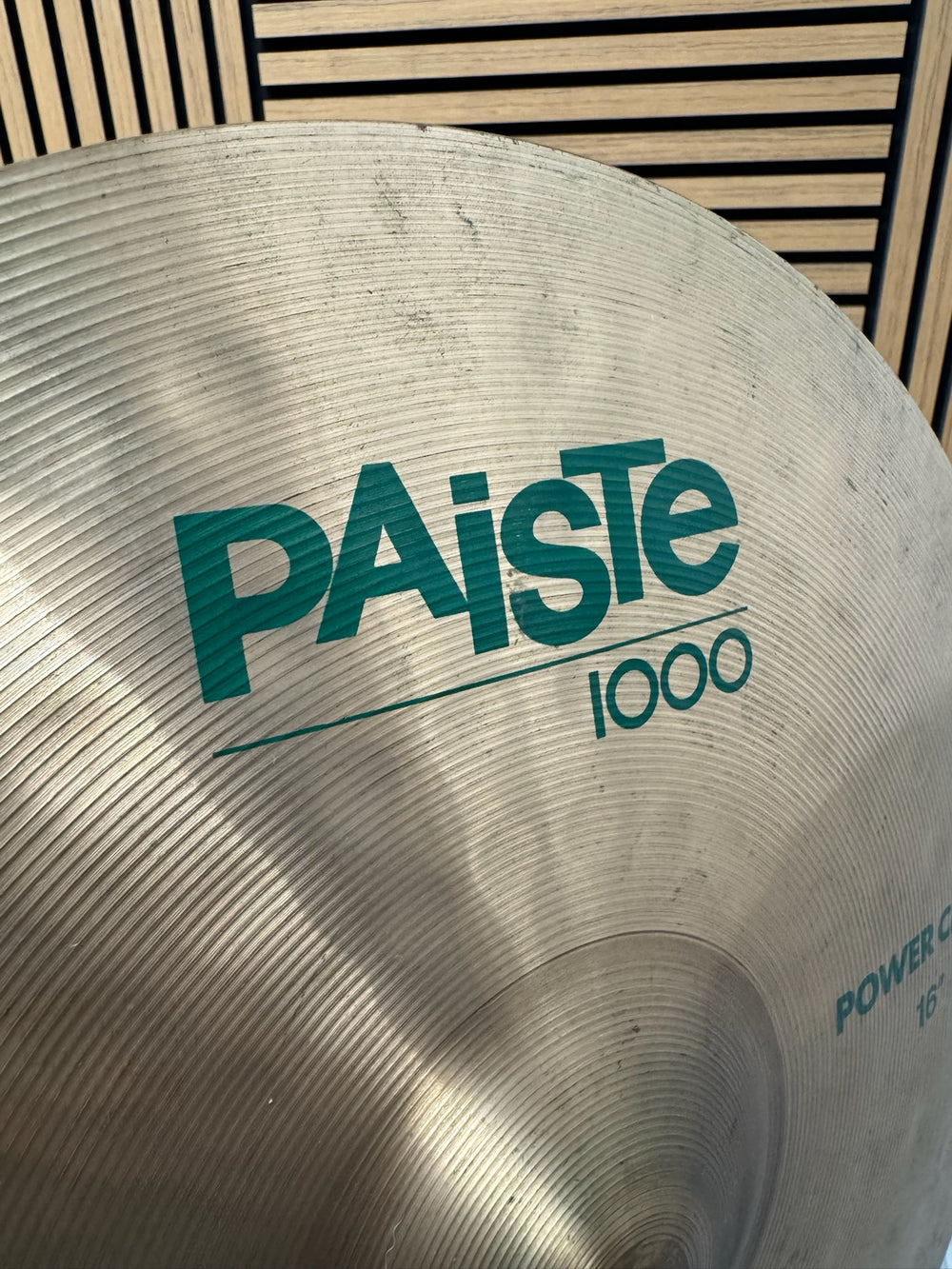 Paiste 1000 Power Crash 16”/40cm Cymbal / Accessory #WG35