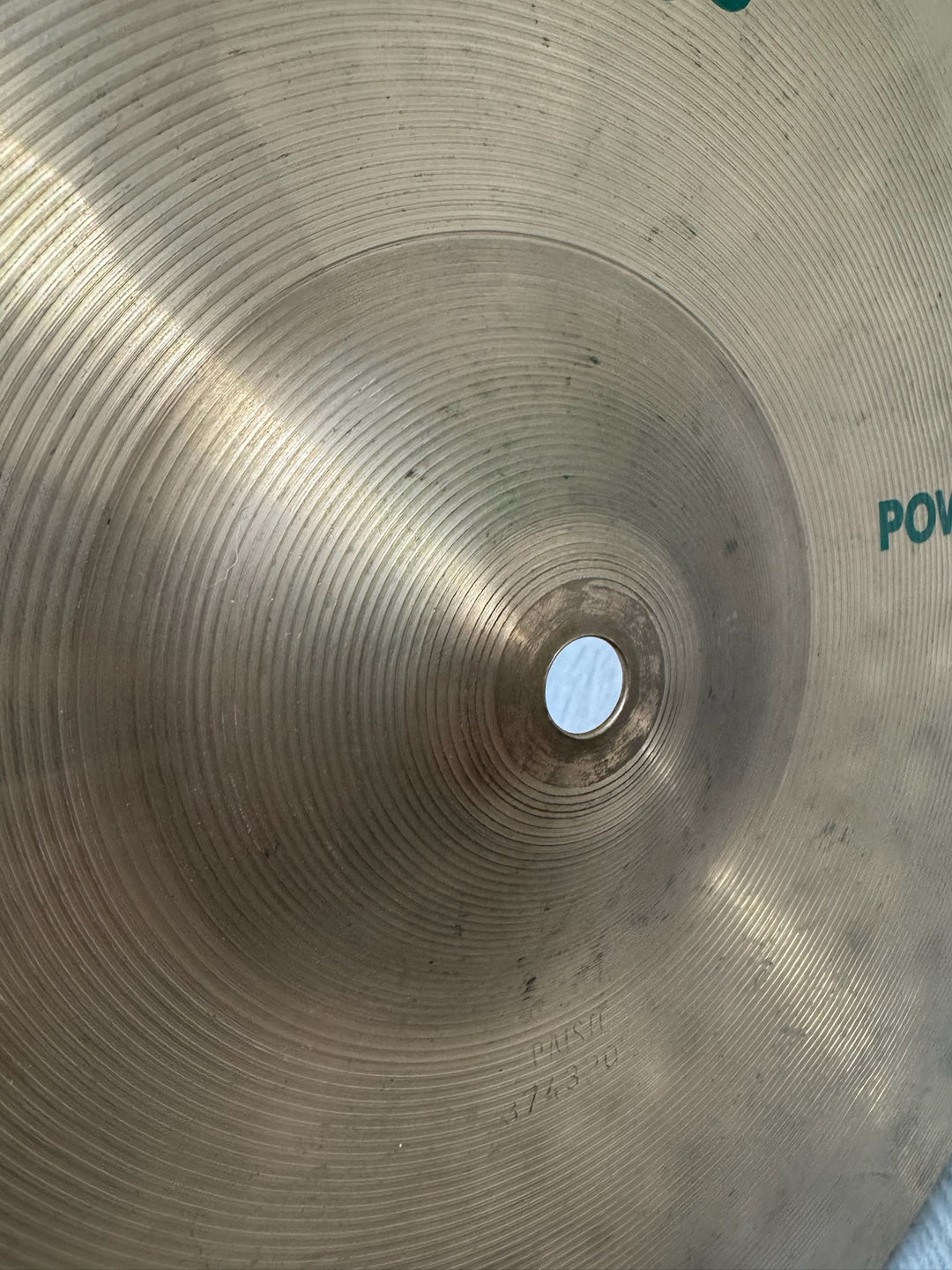 Paiste 1000 Power Crash 16”/40cm Cymbal / Accessory #WG35