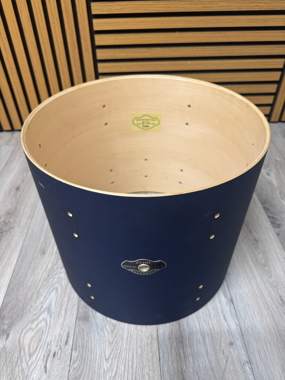 TAMA Superstar Hyperdrive Tom Drum Shell 14”x12” Bare Wood Project #JS53