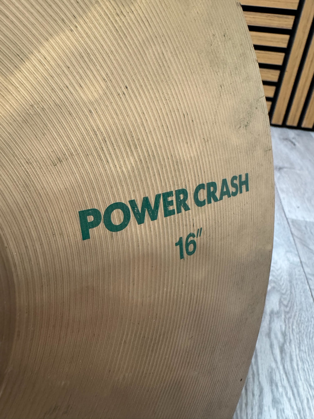 Paiste 1000 Power Crash 16”/40cm Cymbal / Accessory #WG35