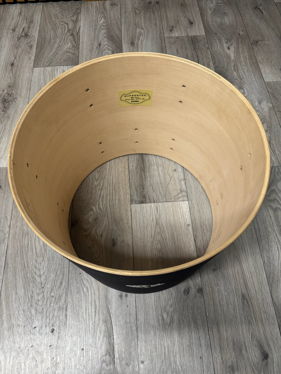 TAMA Superstar Hyperdrive Tom Drum Shell 14”x12” Bare Wood Project #JS53