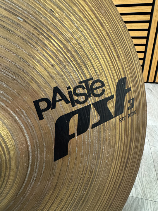 Paiste PST3 Ride 20”/51cm Ride Cymbal #WG36
