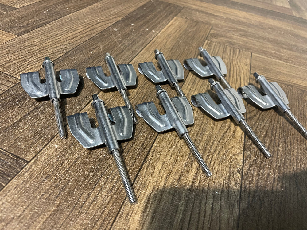 Yamaha Rydeen Bass Drum Tension Rods & Claws x8 #MH10/NG50