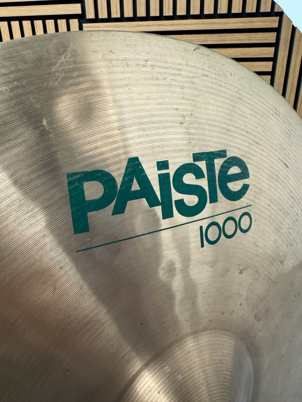 Paiste 1000 Ride 20”/51cm Ride Cymbal #WG37
