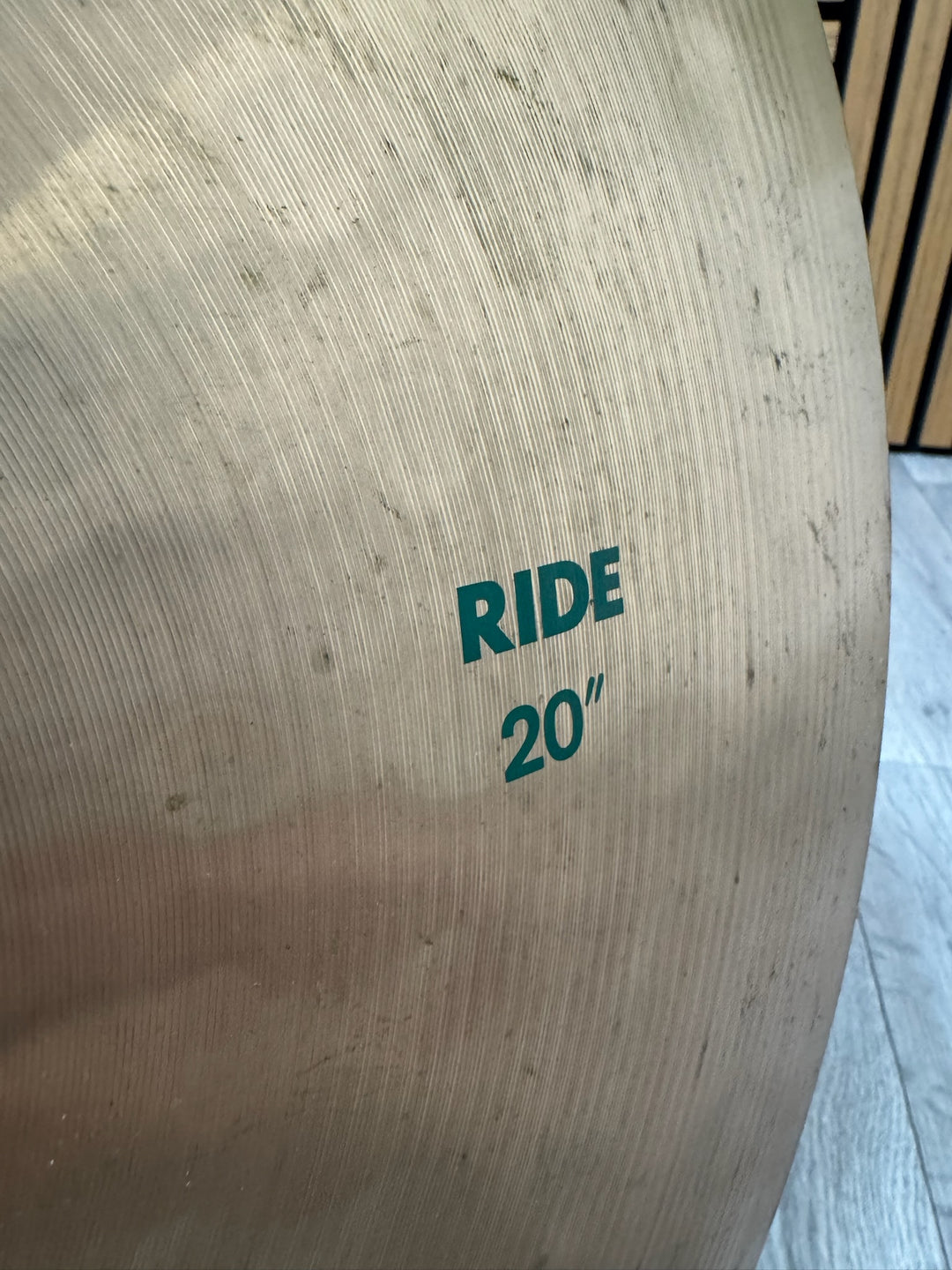 Paiste 1000 Ride 20”/51cm Ride Cymbal #WG37