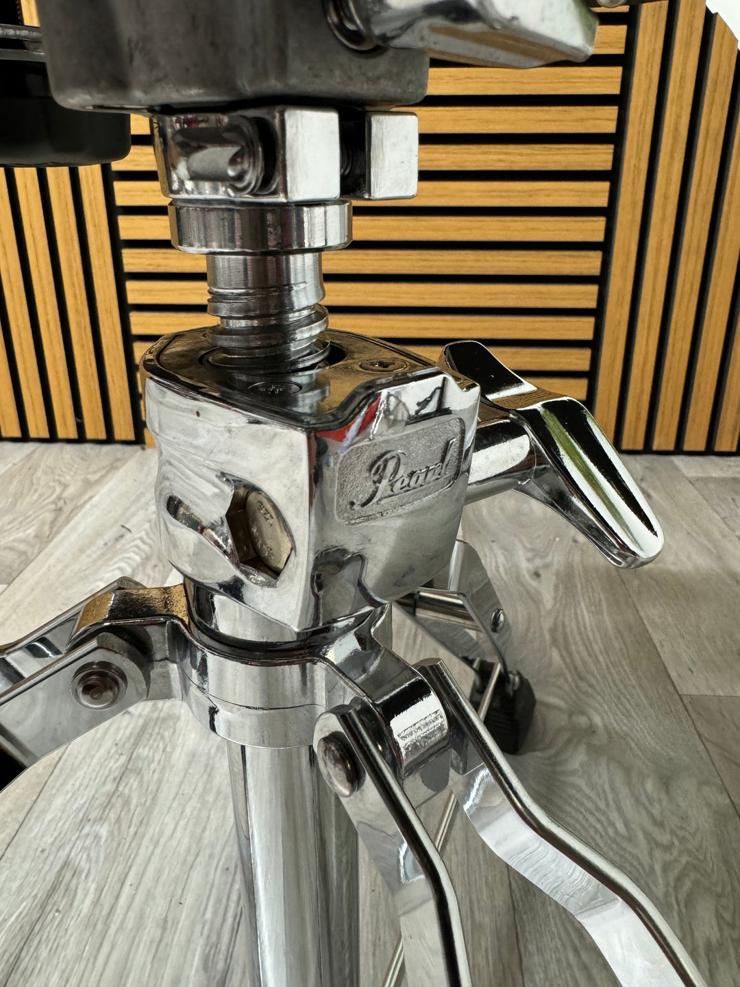 Pearl Roadster Drum Stool Throne with Backrest / Height Adjustable / Hardware #VF28