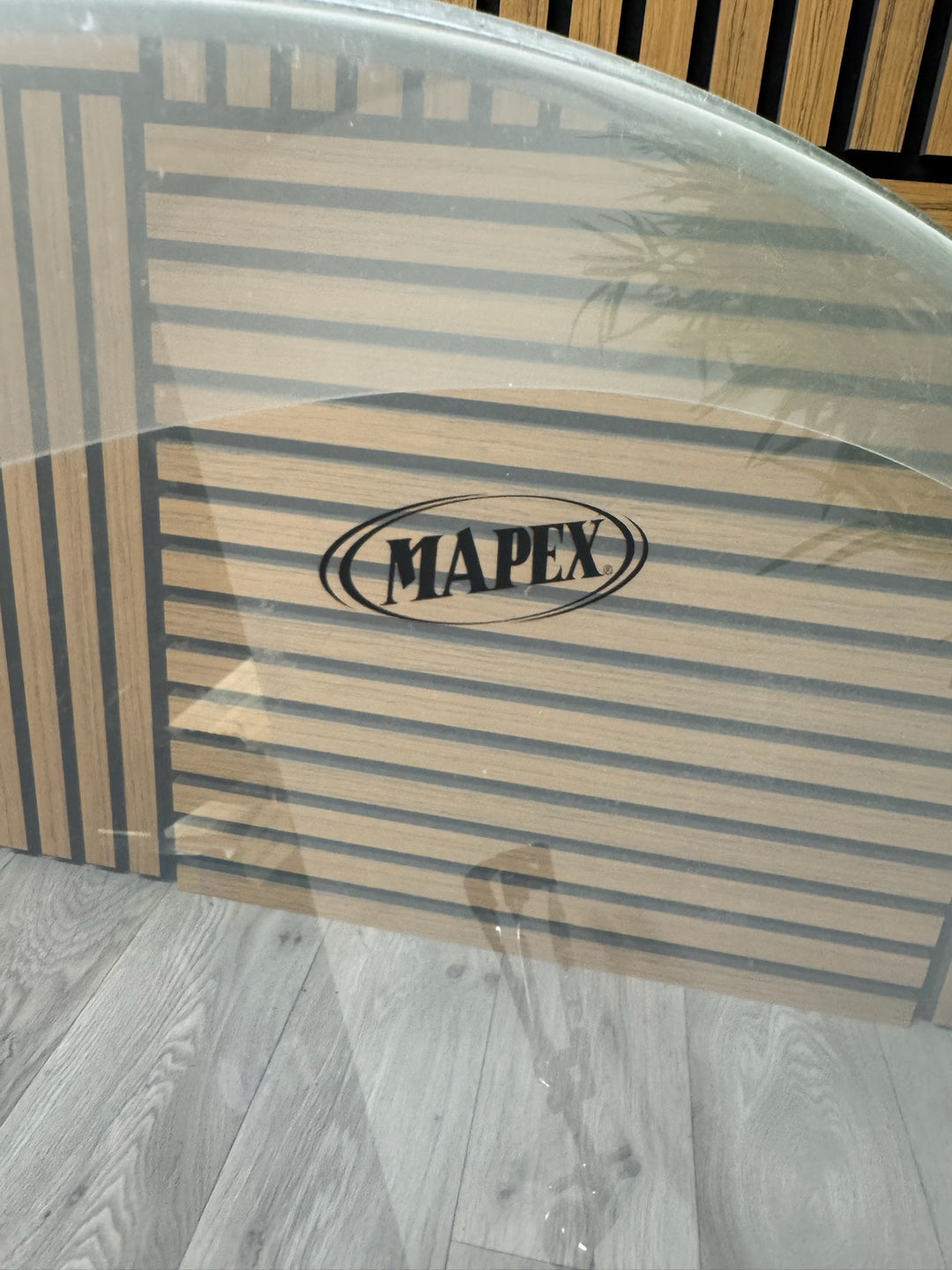 Mapex by Remo Bass 22" Drum Heads (Pair) / Black & Clear #WG38