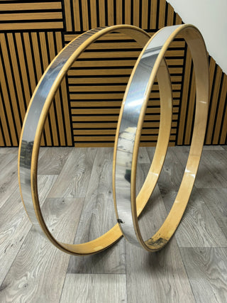 Pearl Export EX Bass Drum 20” Wooden Hoops Rims Hardware #WA65