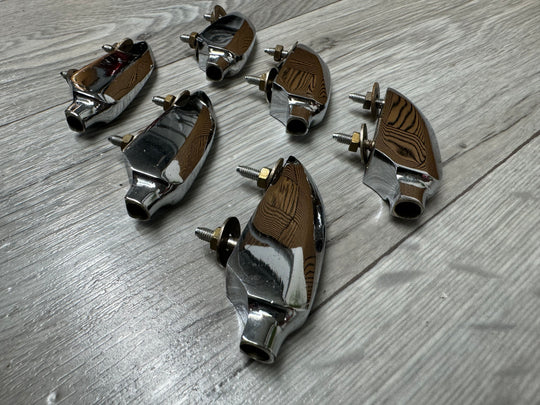 Vintage SONOR Teardrop Tom Drum Spares Lugs Hardware Set Of 6 #OM54