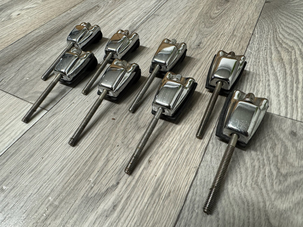 Mapex Meridian Bass Drum Tension Rods & Claws Hardware x8 #WG48