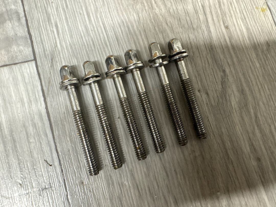 Mapex Drum Tension Rods 53mm Screws Tom Hardware Spares x6 #WG50