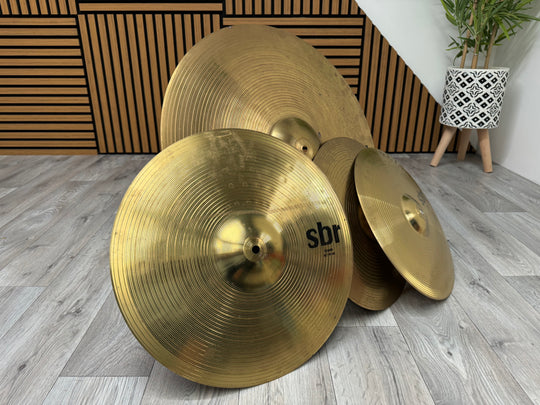 Sabian SBR Cymbal Set / 20" 16" 14" / Drum Accessory #OM63