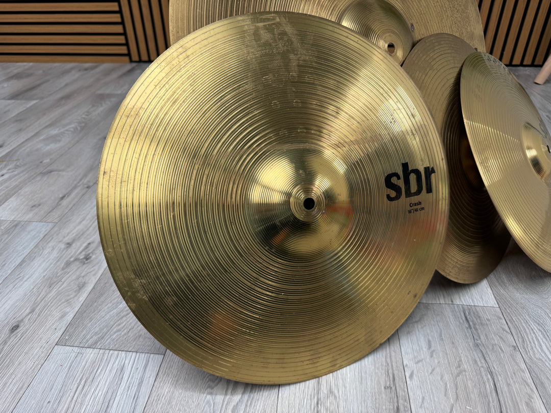 Sabian SBR Cymbal Set / 20" 16" 14" / Drum Accessory #OM63