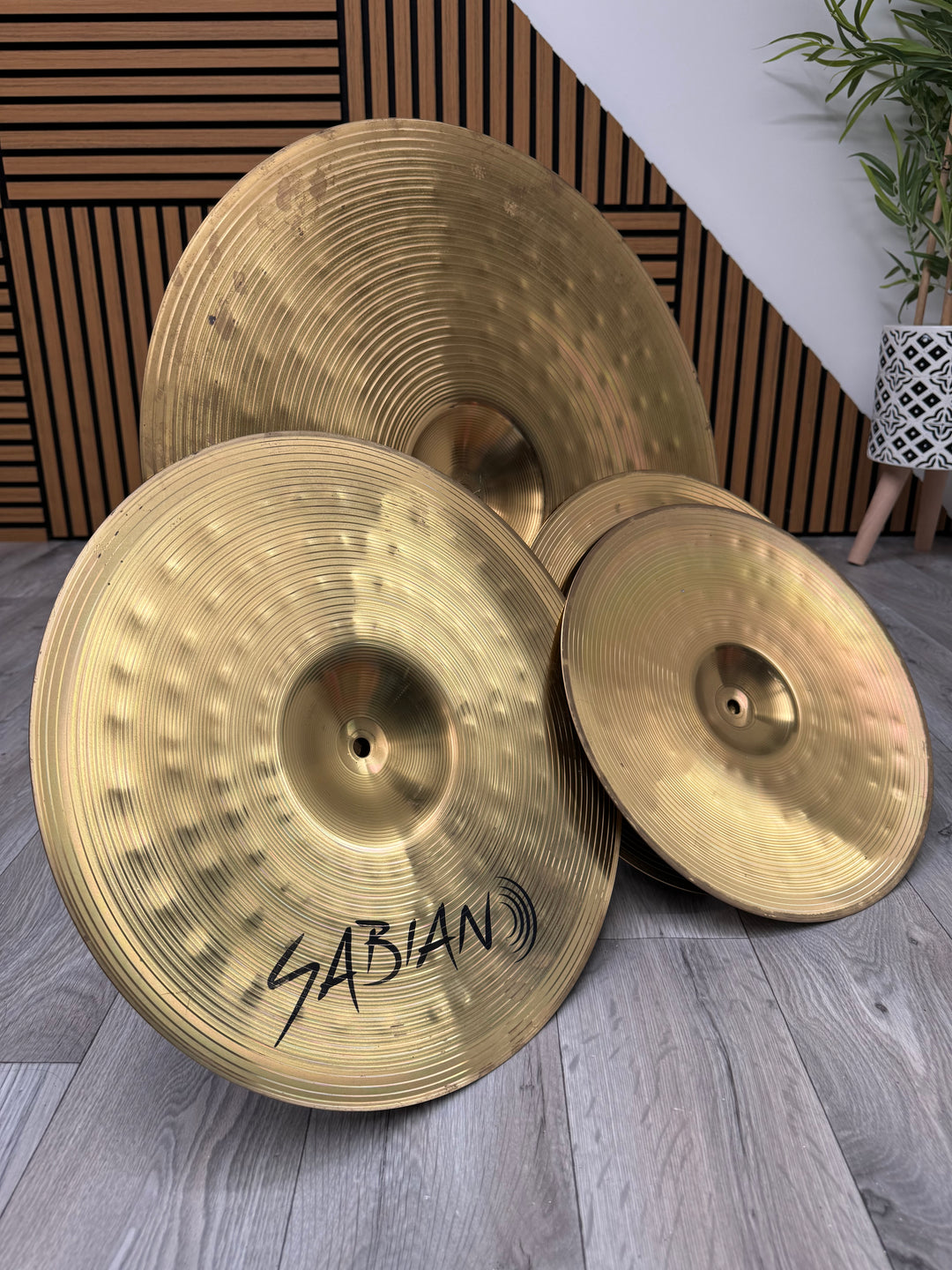 Sabian SBR Cymbal Set / 20" 16" 14" / Drum Accessory #OM63