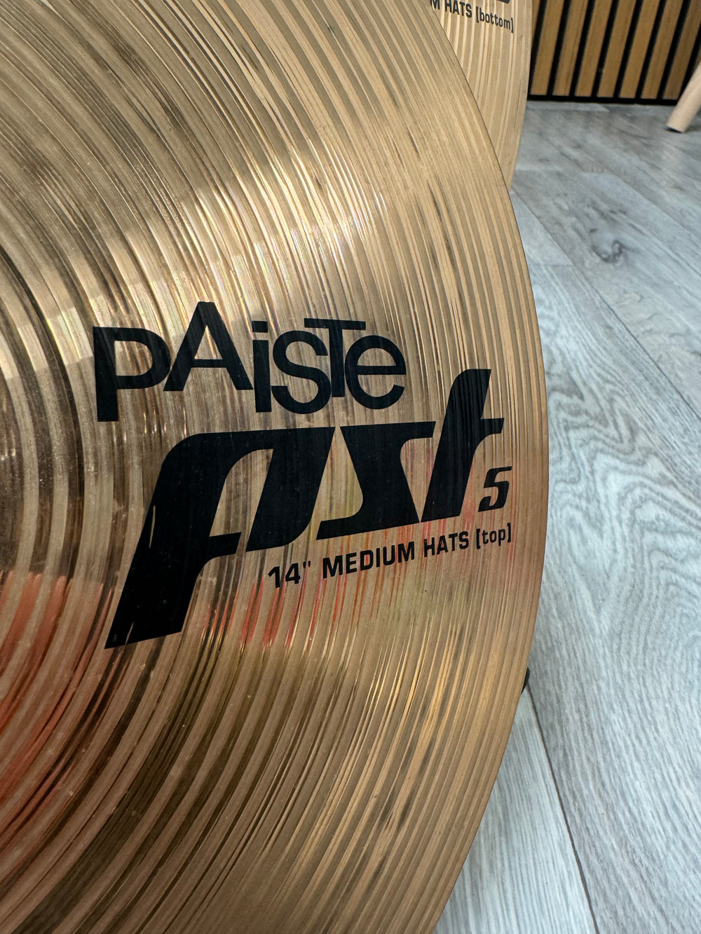 Paiste PST5 Medium Hi Hats 14"/35cm Cymbals (Pair) #OM67