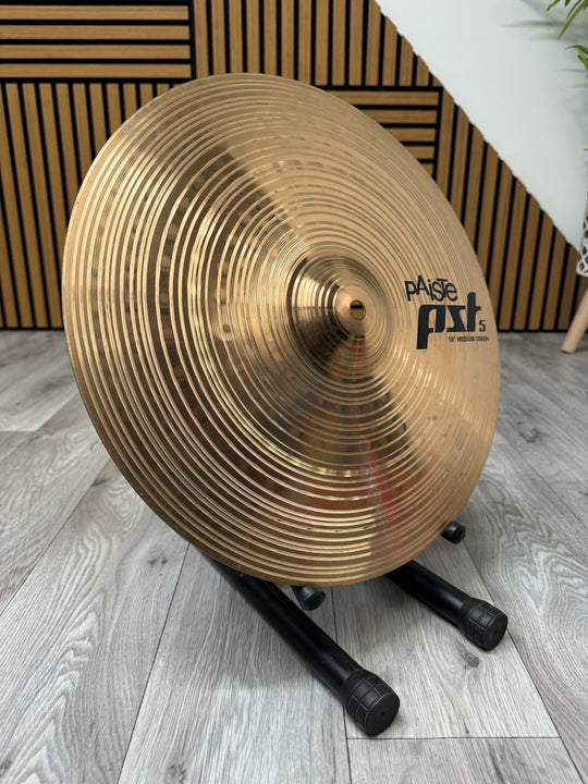 Paiste PST5 Medium Crash 16"/40cm Cymbal / Accessory #OM68