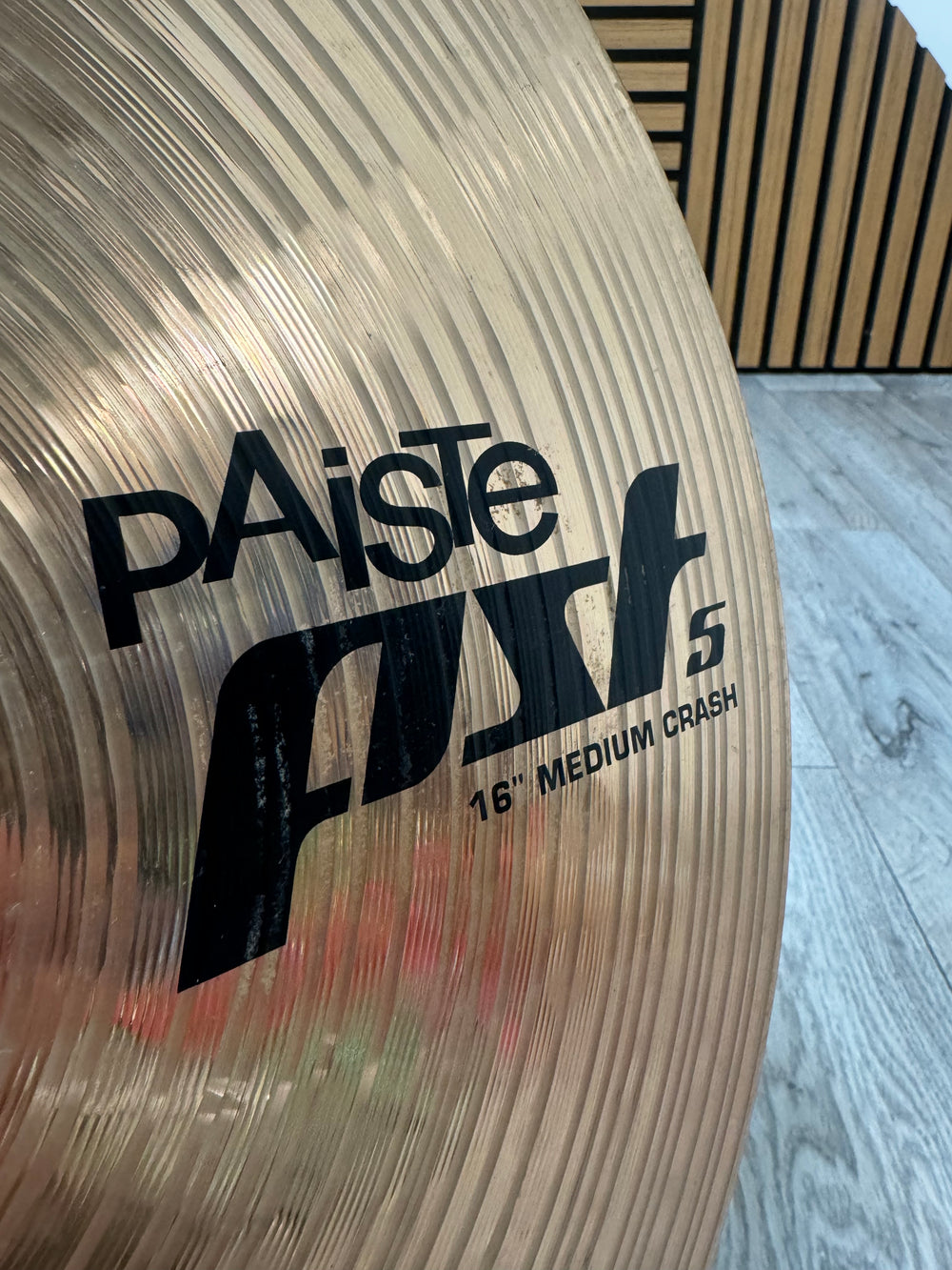Paiste PST5 Medium Crash 16"/40cm Cymbal / Accessory #OM68