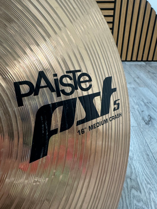 Paiste PST5 Medium Crash 16"/40cm Cymbal / Accessory #OM68