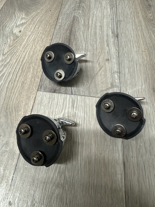 Mapex Meridian Floor Tom Drum Leg Holders Hardware Mounts x3 #WG55