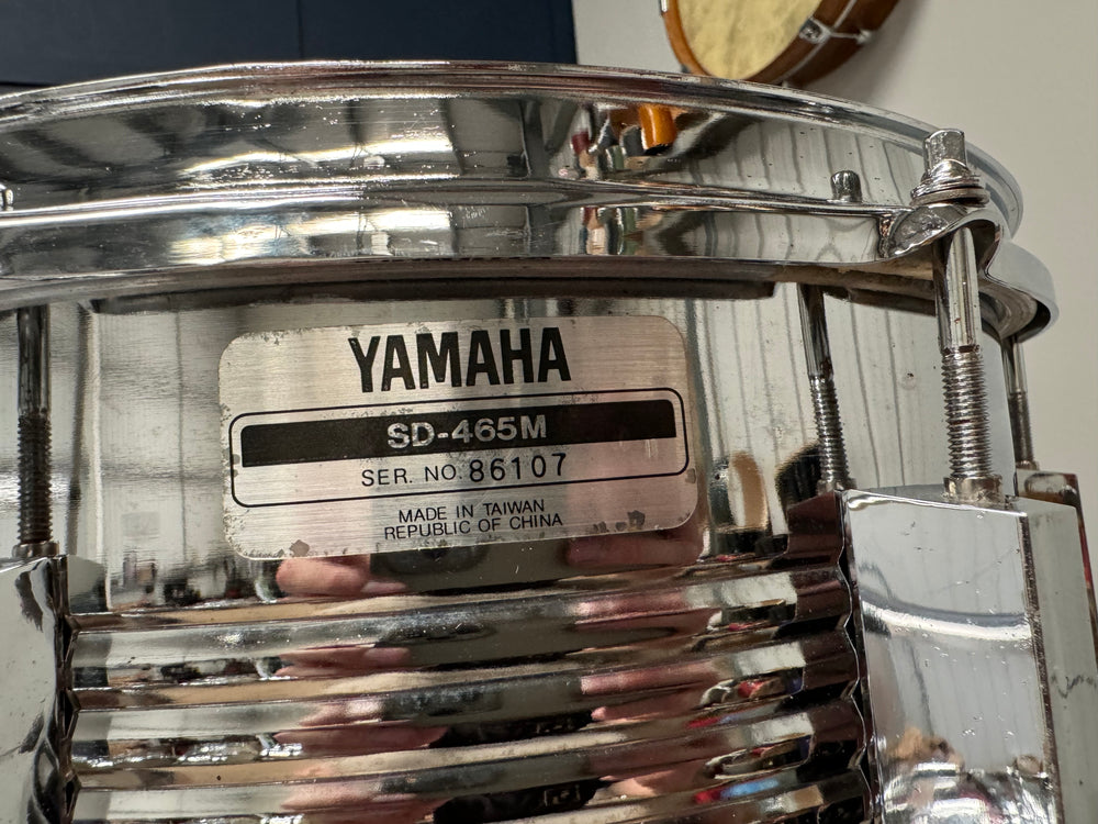 Yamaha SD465M 14” x 6.5” Snare Drum / Steel Shell / 8-Lug / Hardware #OA55