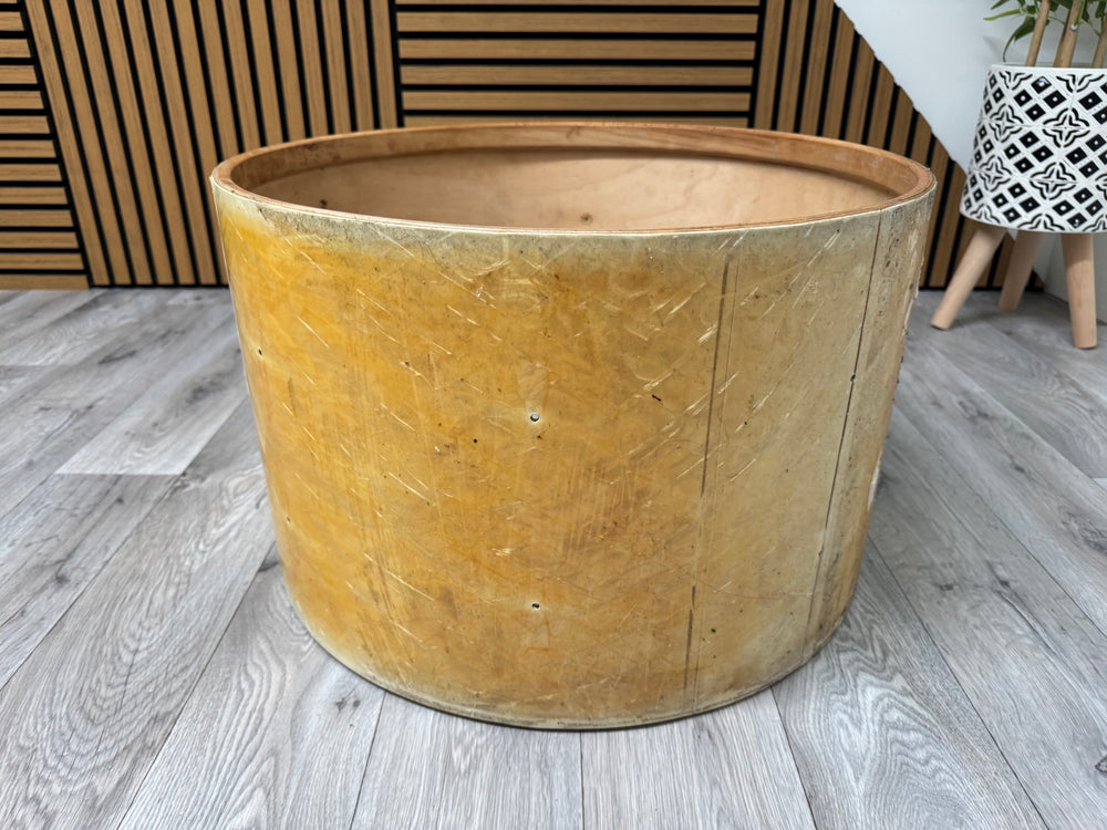 Vintage Premier Pre-International 22”x14” Bass Drum Shell Bare Wood #OM75