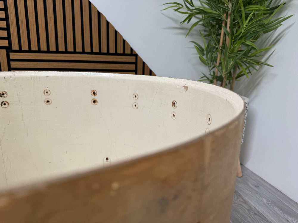 Eddie Ryan Bass Drum Shell 26”x21” Bare Wood Project / Upcycle #OM76