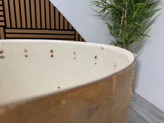 Eddie Ryan Bass Drum Shell 26”x21” Bare Wood Project / Upcycle #OM76