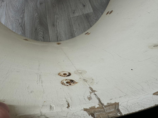 Eddie Ryan Bass Drum Shell 26”x21” Bare Wood Project / Upcycle #OM76