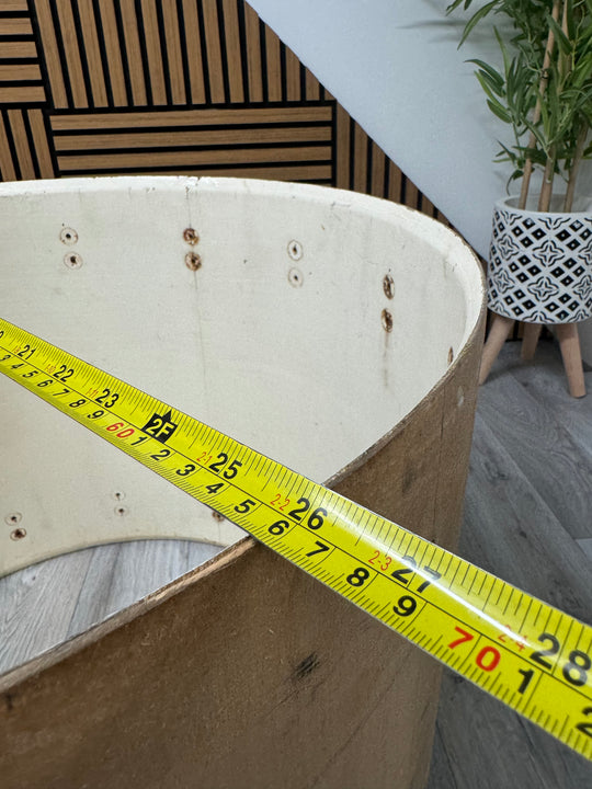 Eddie Ryan Bass Drum Shell 26”x21” Bare Wood Project / Upcycle #OM76