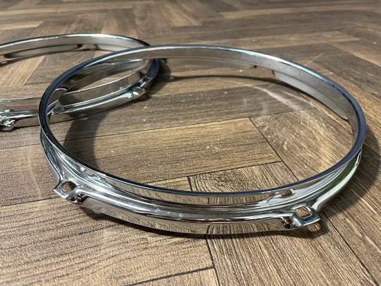 Sonor Tom Drum 10” 6-Lug Hoops Rims Hardware Tension #MH38