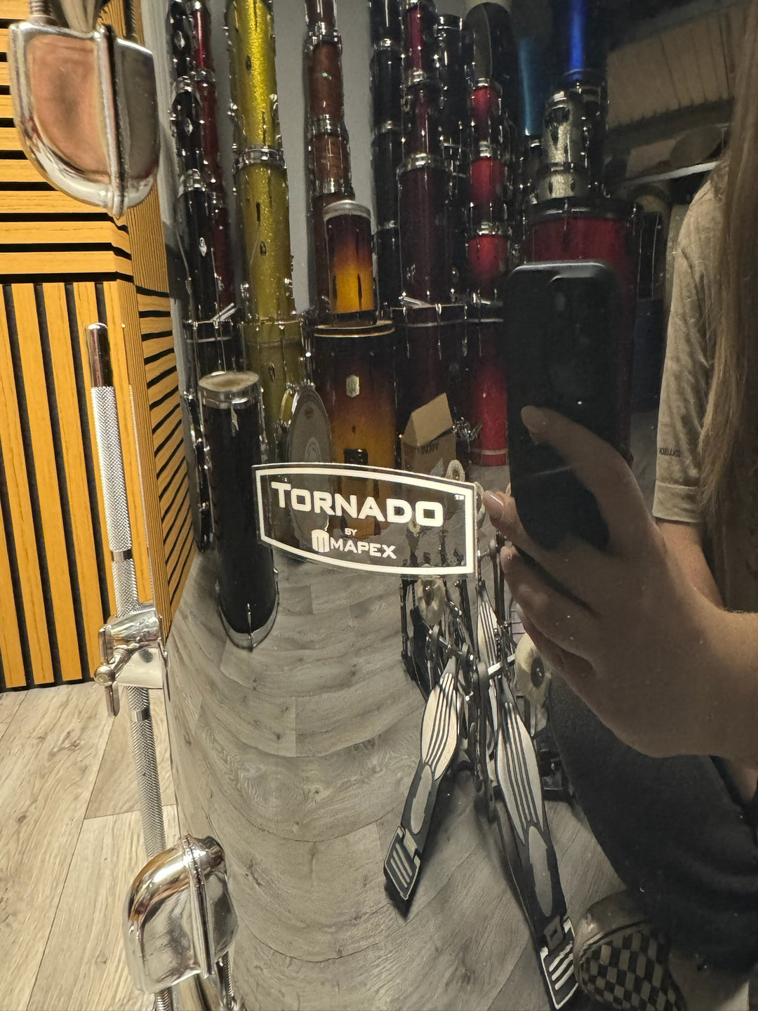 Mapex Tornado 14” x 14” Floor Tom Drum / Black #OQ52