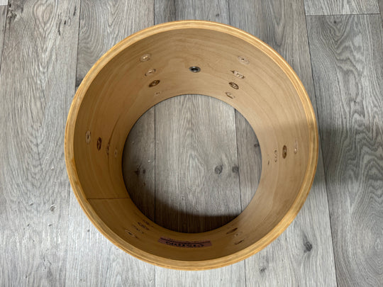 Pearl Vision Birch 10”x8” Tom Drum Shell Bare Wood #OM82